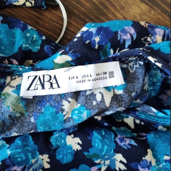 ZARA floral dress EUC - Picture 5 of 9